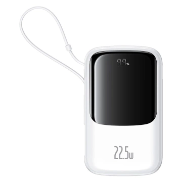 Powerbank Baseus Qpow Pro+ 10000mAh USB-C 22.5W Biały
