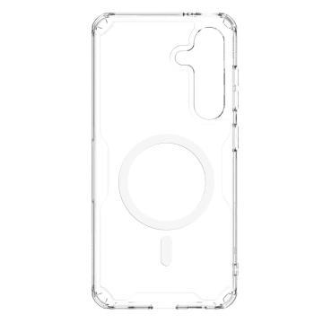 Nillkin Nature Pro armored case with a magnetic ring for Samsung Galaxy S24 - white