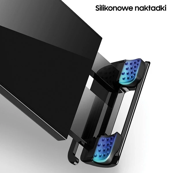 "USAMS Stojan na telefón/tablet biely/biely ZJ057ZJ02 (US-ZJ057) kovový"