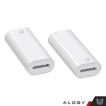 Alogy Magnetischer Stylus-Stift, Notiz- und Skizzenstift für Apple iPad Pro/Air/Mini, Weiß