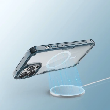Nillkin Nature Pro Magnetische Hülle für iPhone 13 Pro Magnetic Armor Cover Transparente Hülle (MagSafe-kompatibel)
