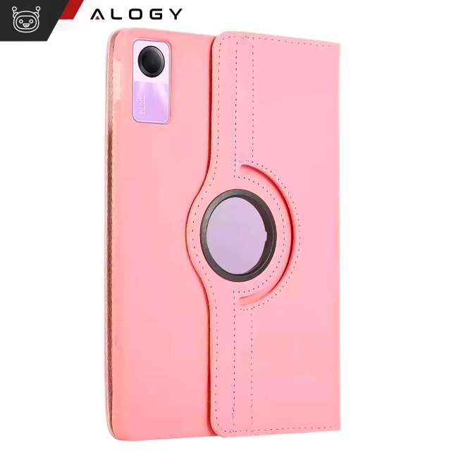 Puzdro 360 pre Lenovo Tab M11 10,95" TB330FU / TB330XU / TB331FC Otočný kryt na tablet Flip Cover Case Alogy Pink