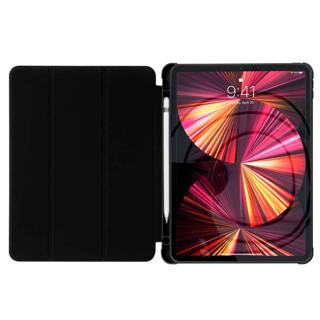Stand Tablet Case Smart Cover Hülle für iPad mini 2021 mit Standfunktion schwarz