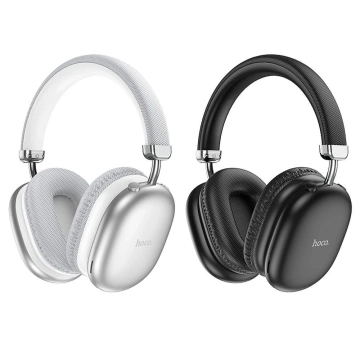 Bezdrôtové Bluetooth slúchadlá HOCO W35 Max strieborné