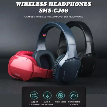 Bezdrôtové Bluetooth slúchadlá Somostel Gaming Stereo SMS-CJ08 Red
