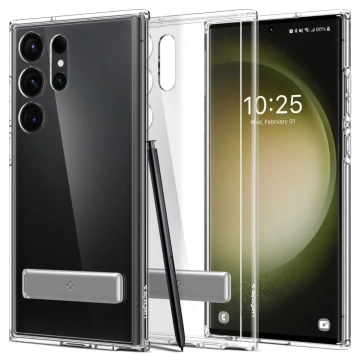 Etui na telefon Spigen Ultra Hybrid ”S” do Samsung Galaxy S23 Ultra Crystal Clear