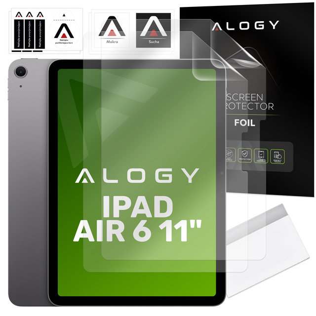 2x Folia Matte Paper Screen Screen Feel do Apple iPad Air 6 11" 2024