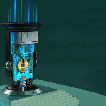 Baseus Circular Metal USB USB-C PD QC4.0 5A 30W autonabíjačka čierna