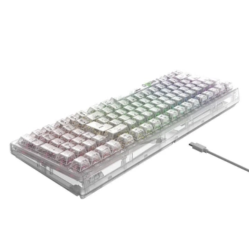Havit KB875L mechanical gaming keyboard, transparent