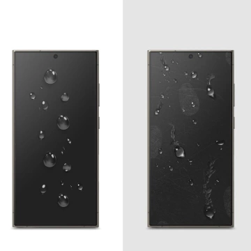 Ringke Easy Slide 2er-Pack gehärtetes Glas für Samsung Galaxy S24 Ultra Clear