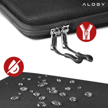 Чохол для ноутбука, MacBook Air Pro 13.3" Alogy Hard Foam Bag Protective Case для ноутбуків 13-14" чорний