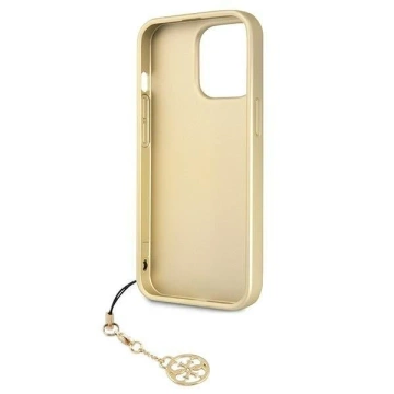 Etui Guess GUHCP13XGF4GGR do Apple iPhone 13 Pro Max 6,7" szary/sivé pevné puzdro 4G Charms Collection