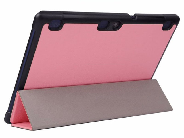 Smart Cover für Lenovo Tab2 A10-70 / Tab3 10 Plus X70 Rosa