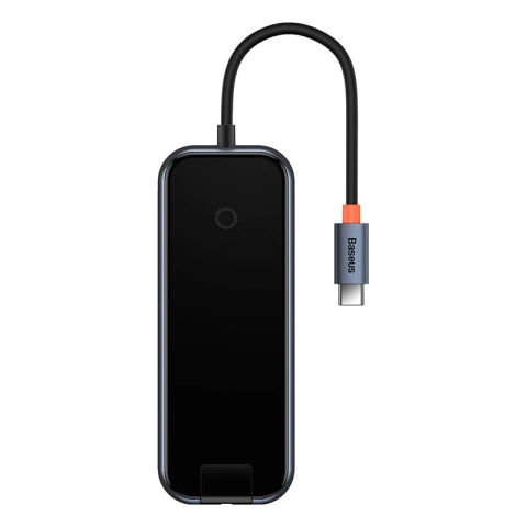 Концентратор 5w1 Baseus AcmeJoy серії USB-C до 2xUSB 3.0 USB 2.0 USB-C PD RJ45 (szary)