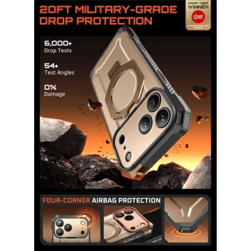 Etui Supcase UB Grip Mag MagSafe do iPhone 17 Pro Desert Gold