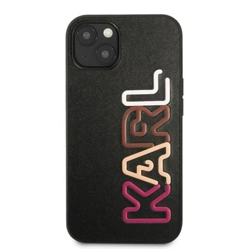 Ochranné pouzdro na telefon Karl Lagerfeld KLHCP13SPCOBK pro Apple iPhone 13 Mini 5,4" černo/černé pevné pouzdro Multipink Značka