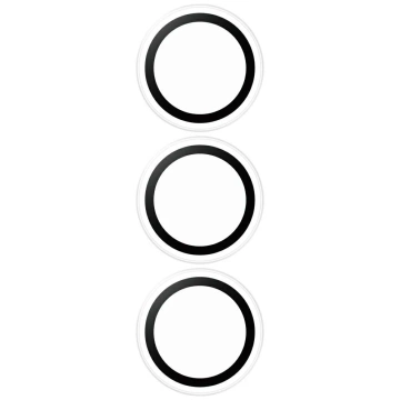 Tvrzené sklo pro Samsung Galaxy S25 PanzerGlass Hoops - ochranný kryt objektivu fotoaparátu