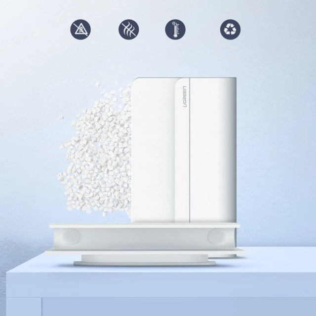 UGREEN nástěnný držák na nabíjení smartphonu bílý (30394)