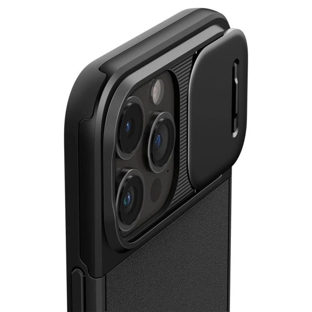 Case Spigen Optics Armor Mag Mag Safe for Apple iPhone 15 Pro Black
