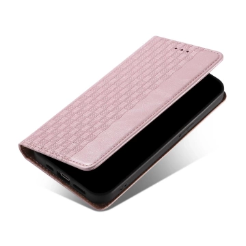 Magnet Strap Case Case pro Samsung Galaxy S22 (S22 Plus) Pouch Wallet Mini Lanyard Pendant Pink