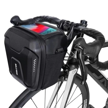 WILDMAN Lenkertasche GS9 3L Fahrradhalterung Schwarz Wasserdicht