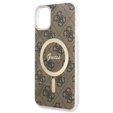 Etui Guess GUHMN61H4STW для iPhone 11 6.1" Hardcase 4G MagSafe
