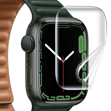 2x Hydrogel Alogy Hydrogel Schutzfolie für Smartwatch für Apple Watch 7 (41mm)
