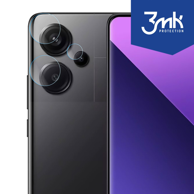 Гібридне скло для Xiaomi Redmi Note 13 Pro Plus Camera Lens Protector 3mk Lens Protection 4x Set
