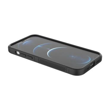 Чохол Magic Shield Case для iPhone 12 Pro еластичний броньований чохол бордовий