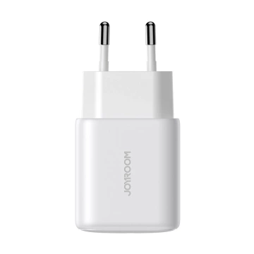 Мережевий зарядний пристрій Joyroom 2x USB-C 20W PD / QC 3.0 - білий