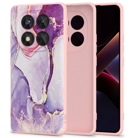 Etui Icon do Redmi Note 14 Pro / POCO X7 5G Marmur Tech-Protect
