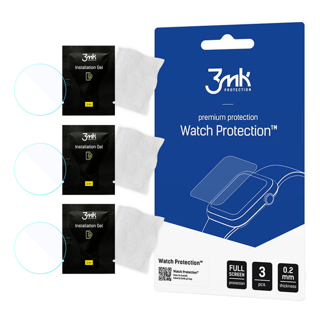 Чорна плівка для Huawei Watch GT 3 46 мм - 3mk Watch Protection™ v. ARC