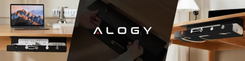 Stolný ventilátor stojaci ventilátor malé obehové čerpadlo s klipom bezdrôtové ručné 500mAh USB-C Alogy White