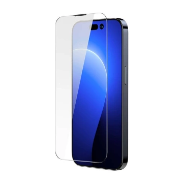 Tempered glass with anti-dust coating 0.3mm Baseus Crystal for iPhone 14 Pro (2pcs)