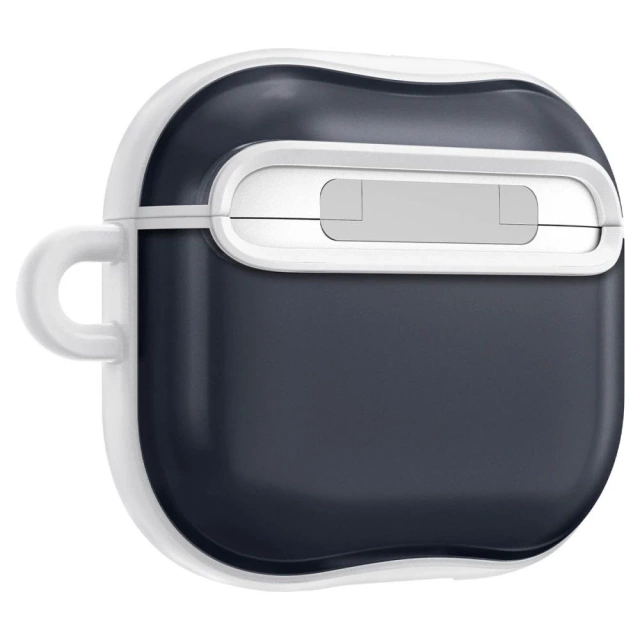 Apple AirPods 4 Hülle Spigen Classic C1 Graphit Karabiner