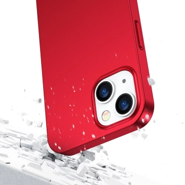 Joyroom 360 Full Case Cover pro iPhone 13 Zadní a přední kryt Tvrzené sklo červené (JR-BP927 červené)