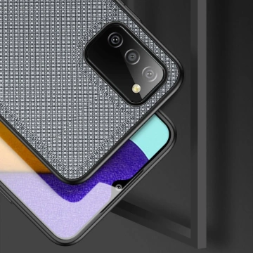 Чохол Dux Ducis Fino покритий нейлоновим матеріалом Samsung Galaxy A03s сірий