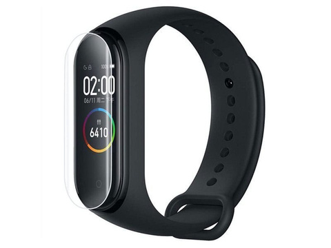 Alogy Polycarbonat-Schutzfolie x5 für Xiaomi Mi Band 4