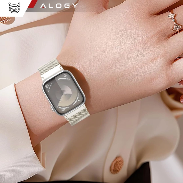 Alogy Steel Strap Apple Watch Bracelet 38/40/41mm Stainless Steel Moonlight