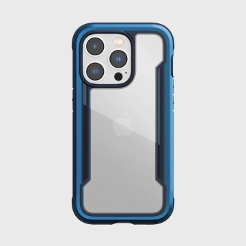 Raptic Shield Case for iPhone 14 Pro blue armored case