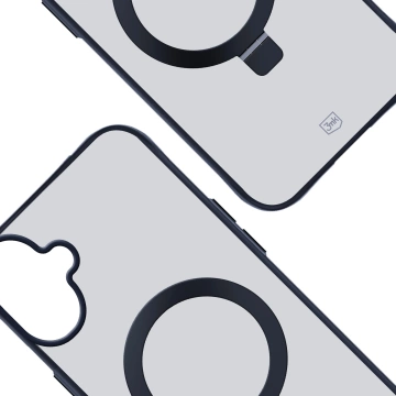Чохол для Apple iPhone 16 Plus 3mk Smoke Case Mag