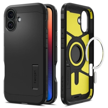 Etui Spigen Tough Armor Mag MagSafe pro Apple iPhone 16 Black