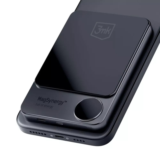 Powerbanka 10000 mAh MagSafe QI USB-C Lightning - 3mk MagSynergy