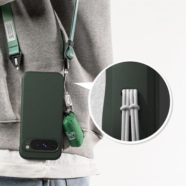 Ringke Onyx Schutzhülle für Google Pixel 9 Pro XL Dunkelgrün