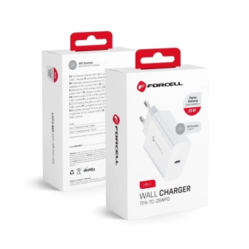 Rýchla nástenná nabíjačka USB-C 25W PD QC 4.0 pre Samsung iPhone