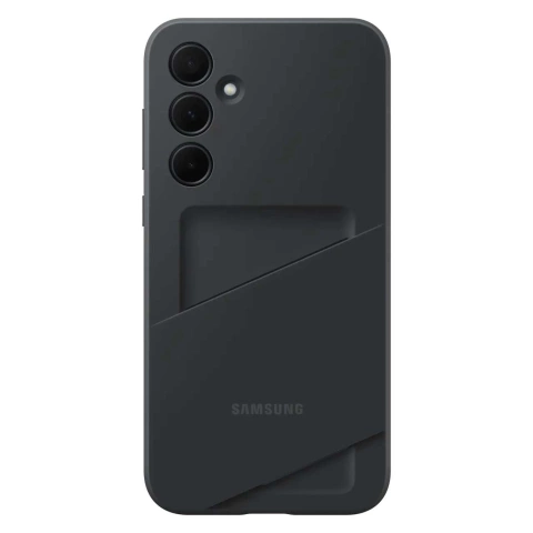 Puzdro Samsung Card Slot EF-OA356TBEGWW so slotom na kartu pre Samsung Galaxy A35 - čierne