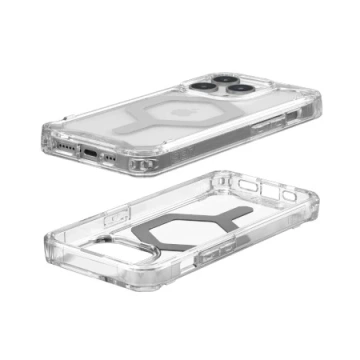 Etui do iPhone 15 Pro UAG Plyo MagSafe Przezroczysto-Srebrne