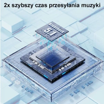 Bluetooth 5.1 slúchadlá USAMS TWS BU séria bezdrôtové ružové/ružové BHUBU04