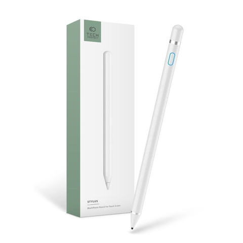 Precision Stylus Pen Active Stylus Pen для сенсорного екрану планшета / телефону Білий