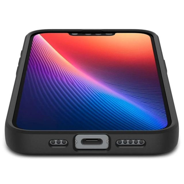 Чохол для iPhone 16e Spigen Liquid Air Matte Black
